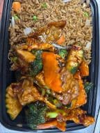 Best I15. Hunan Double (Chicken & Beef) (Combo Plate) in Linthicum Heights, MD